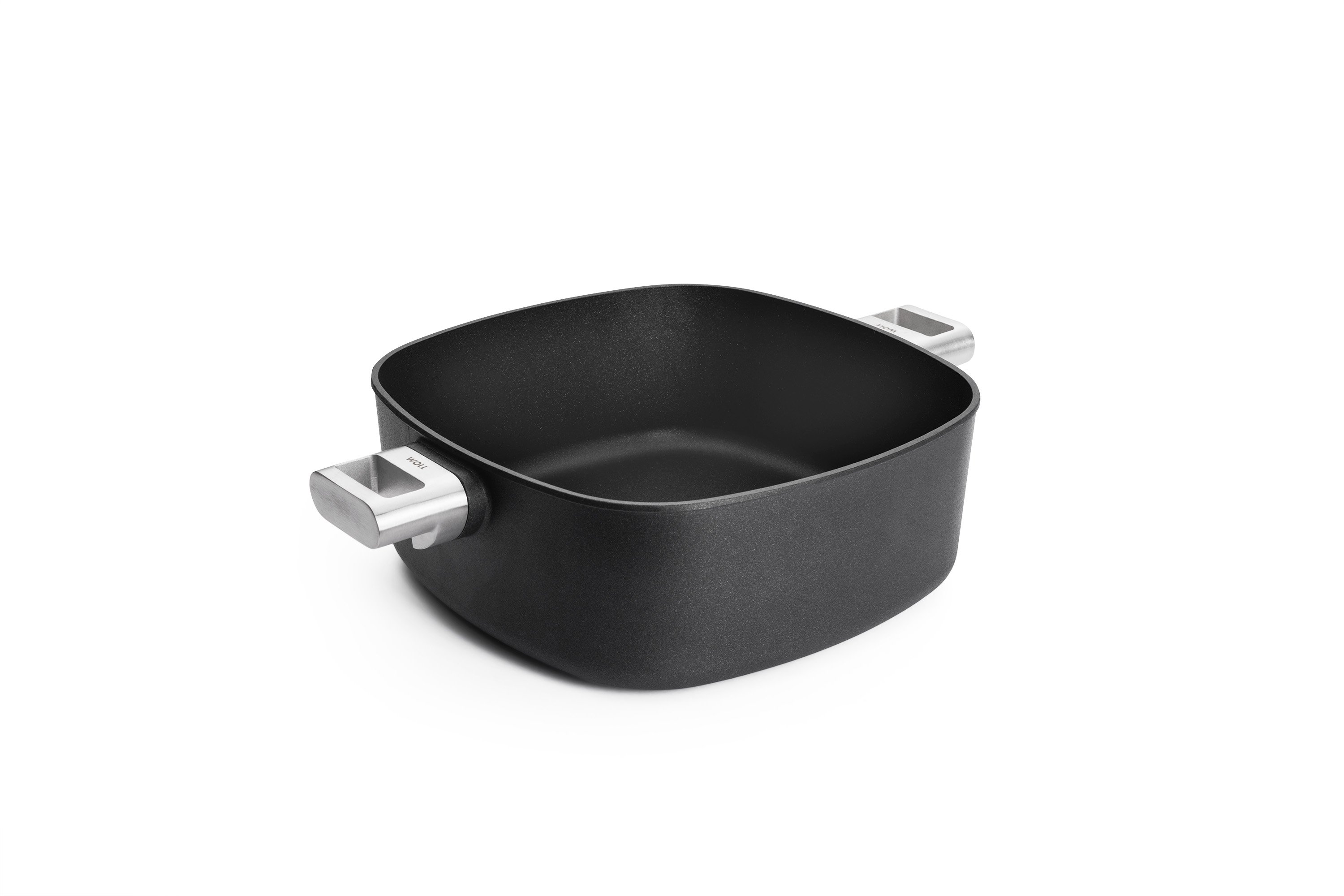 Logic XR Guss-Kasserolle, viereckig - Griffart: Edelstahl Griff