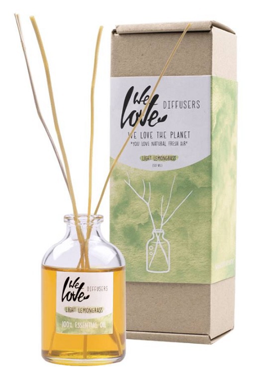 We Love The Planet Diffuser Light Lemongrass 50ml