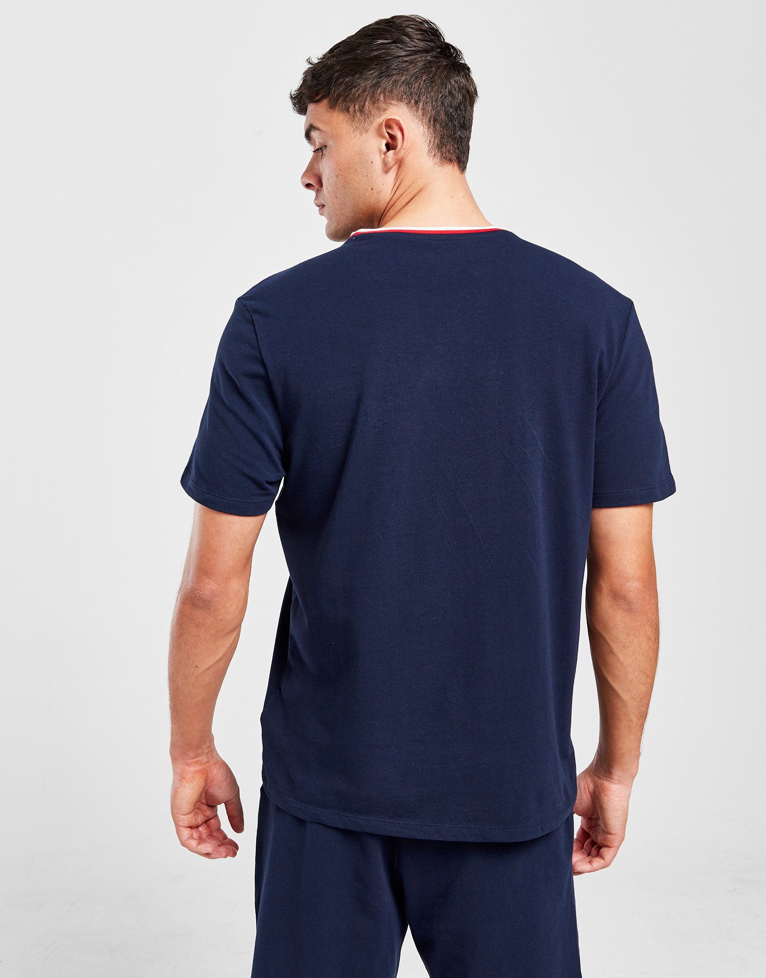 Lacoste T-shirt Stripped Collar Homme
