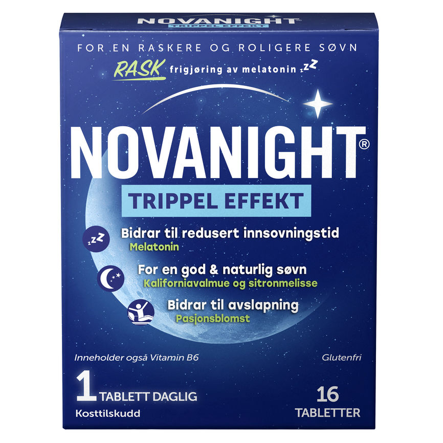 Novanight tabletter 16 stk