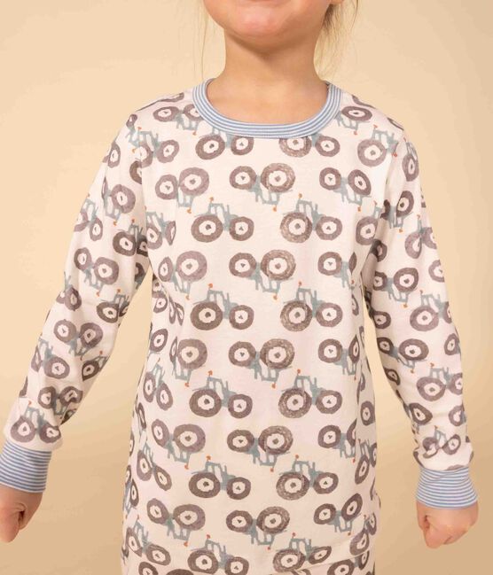 Pyjama tracteur en coton enfant