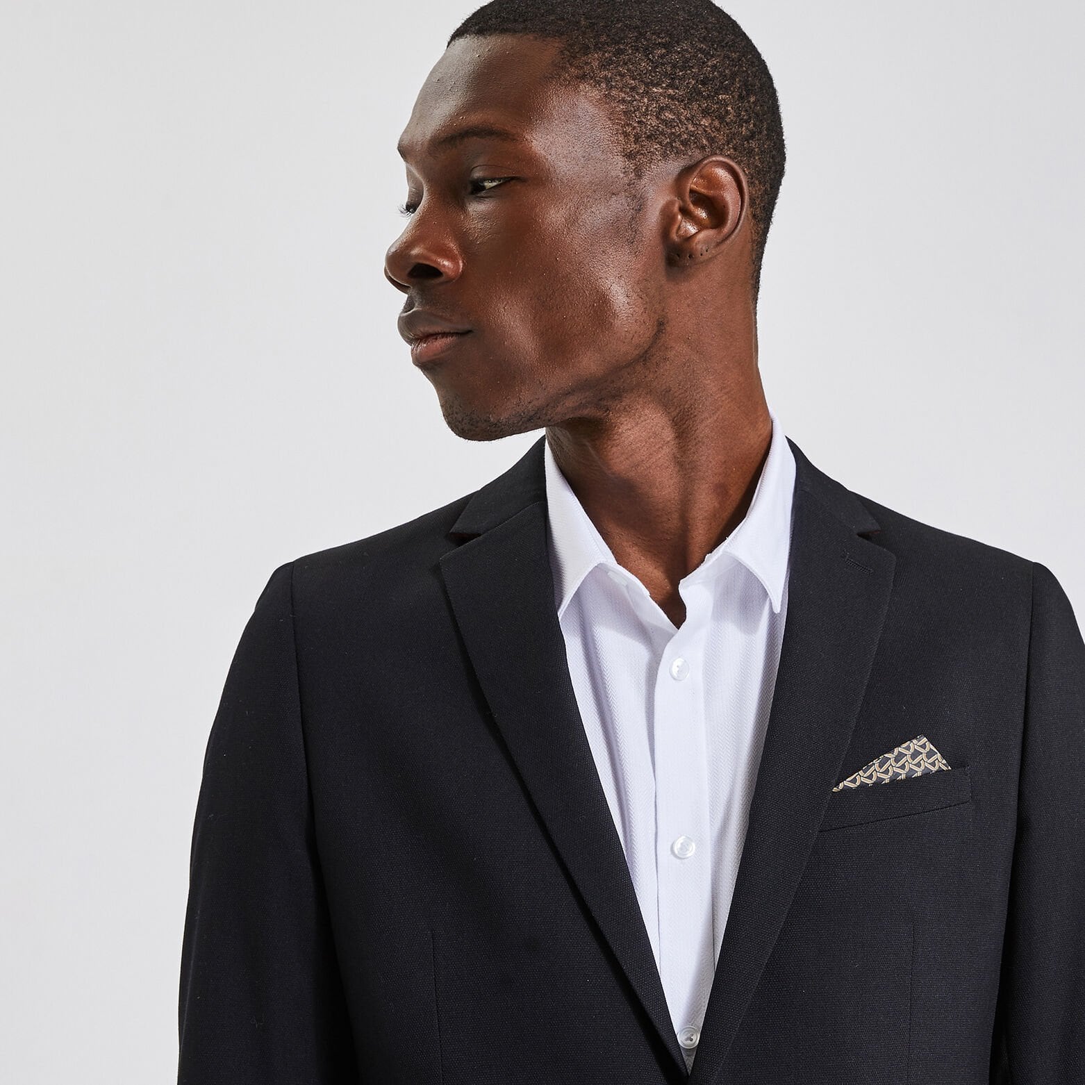 Veste de costume coupe slim Noir
