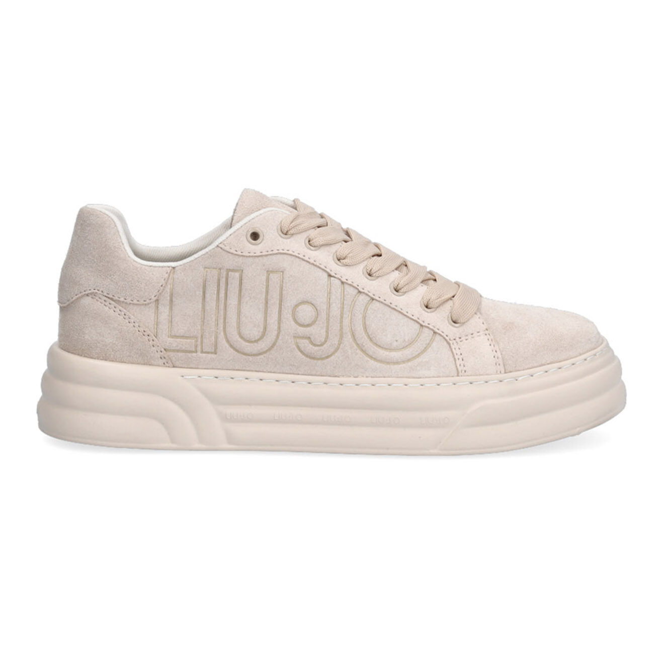 Liu-Jo Sneakers en Cuir Esina beiges