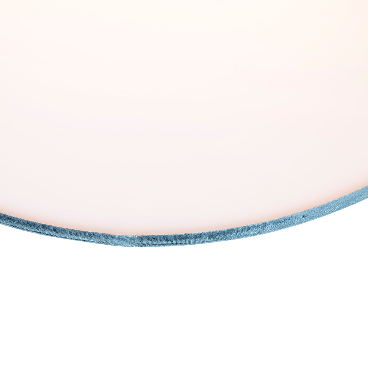 Moderne blauwe plafondlamp 40 cm - Drum