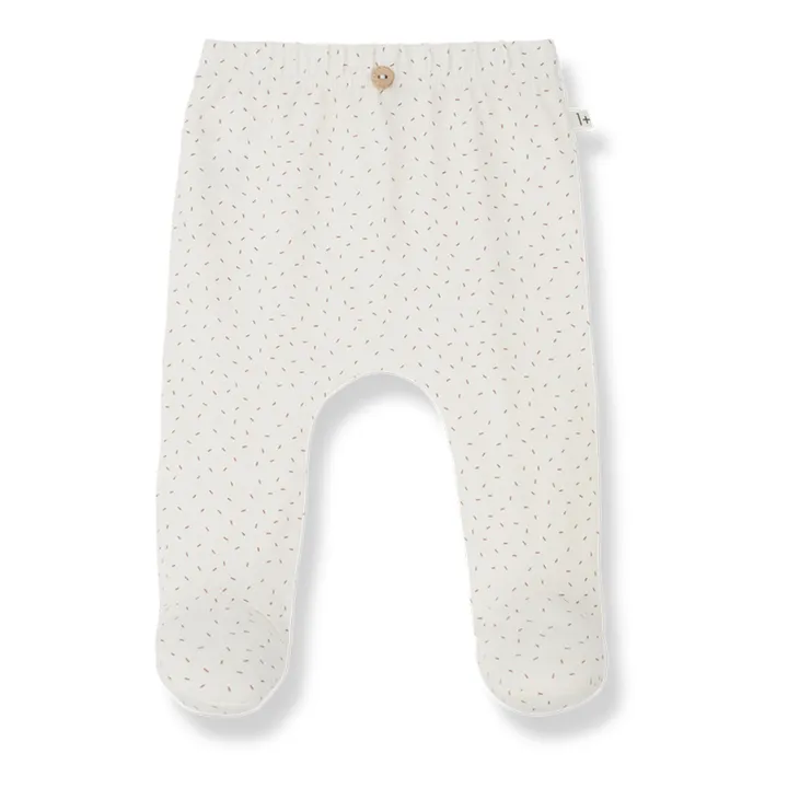 1+ in the family Legging avec Pieds Ari | Ecru