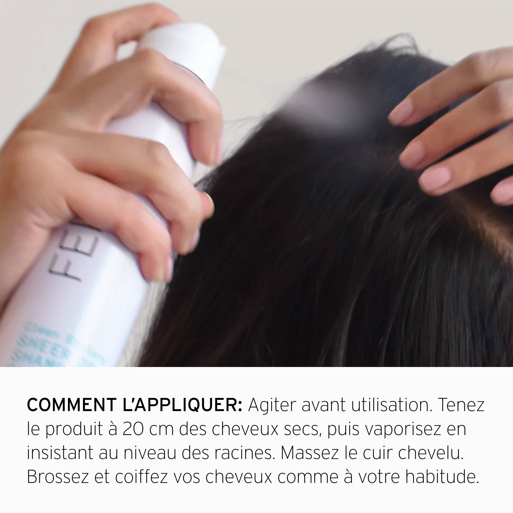 Shampoing sec invisible Clean Stylers / 50ml