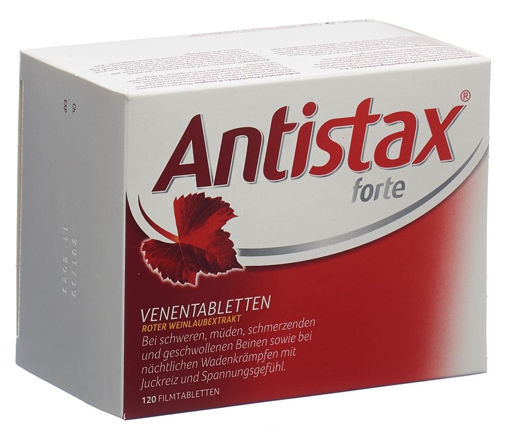 ANTISTAX forte Filmtabl Blist 120 Stk