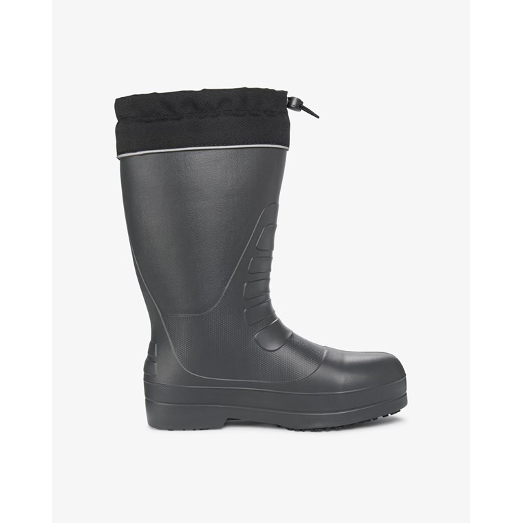 Viking Norse Tall Boot Charcoal/Black