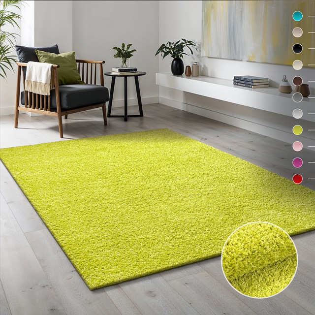 Sanat Hochflor-Läufer »LOCA« rechteckig 30 mm Höhe Wohnzimmer, Langflor, Shaggy, Schlafzimmer