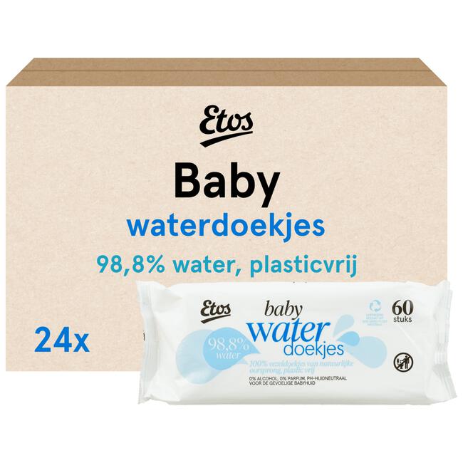 Etos Baby Waterdoekjes Megabox 60x24