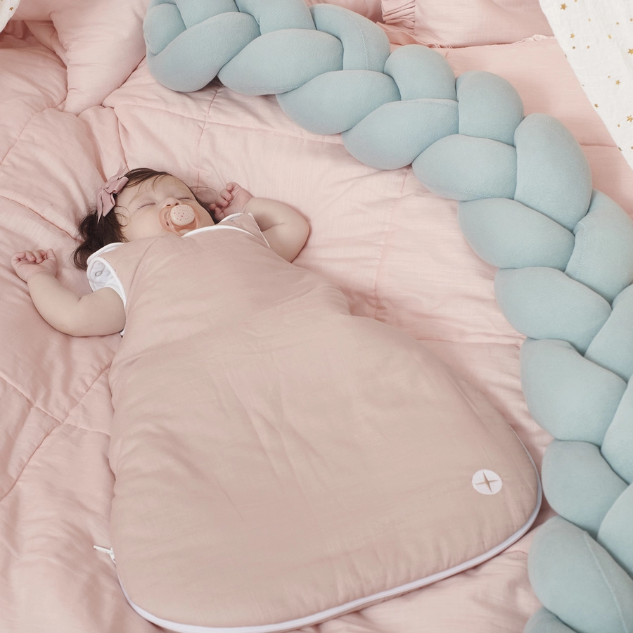 Nordic Coast Company Babyschlafsack altrosa