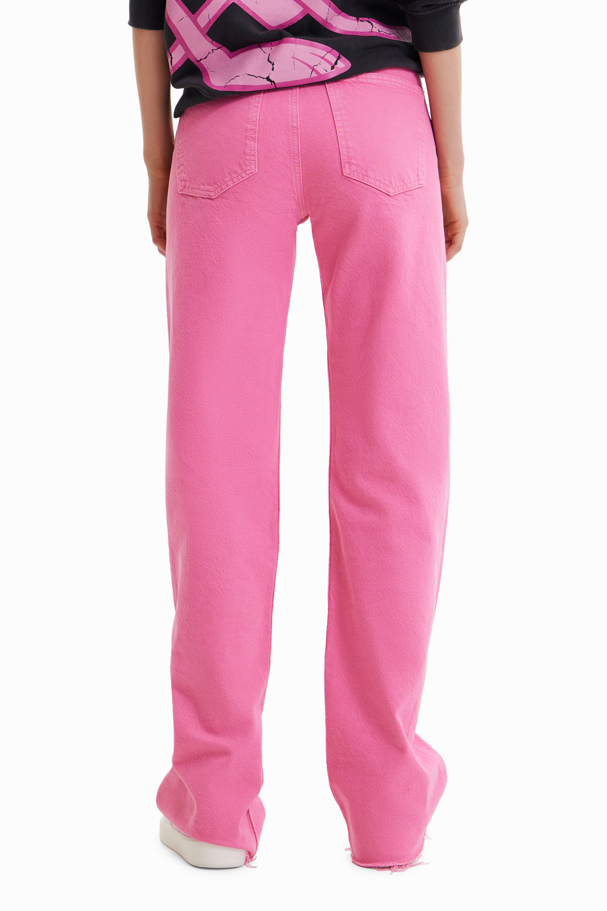Jean wide leg Pink Panther