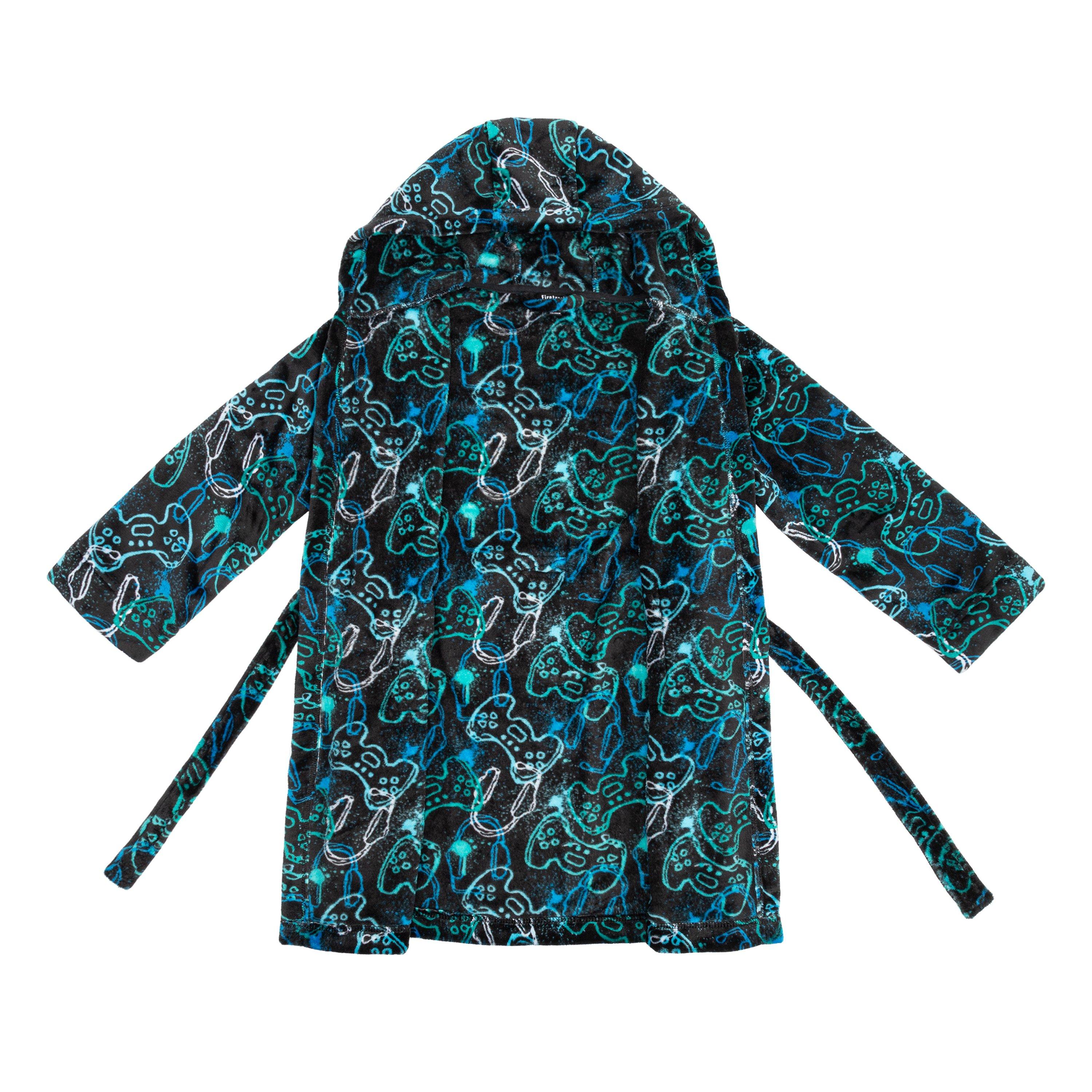 Firetrap Kids Boys Gaming Dressing Gown