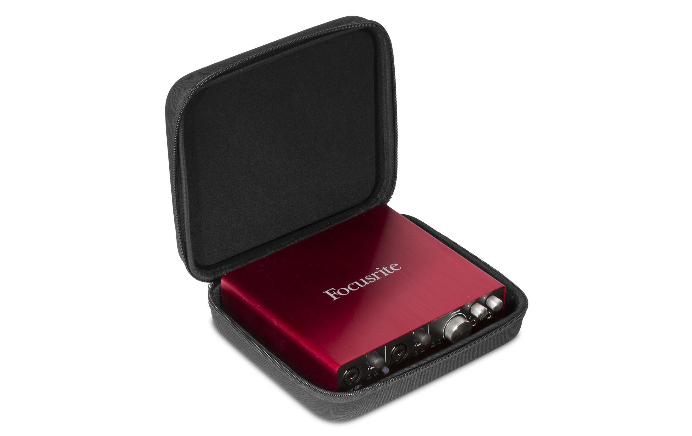 Transportcase Creator für Audio-InterfaceHardcase für verschiedene Audio-Interface-Modelle