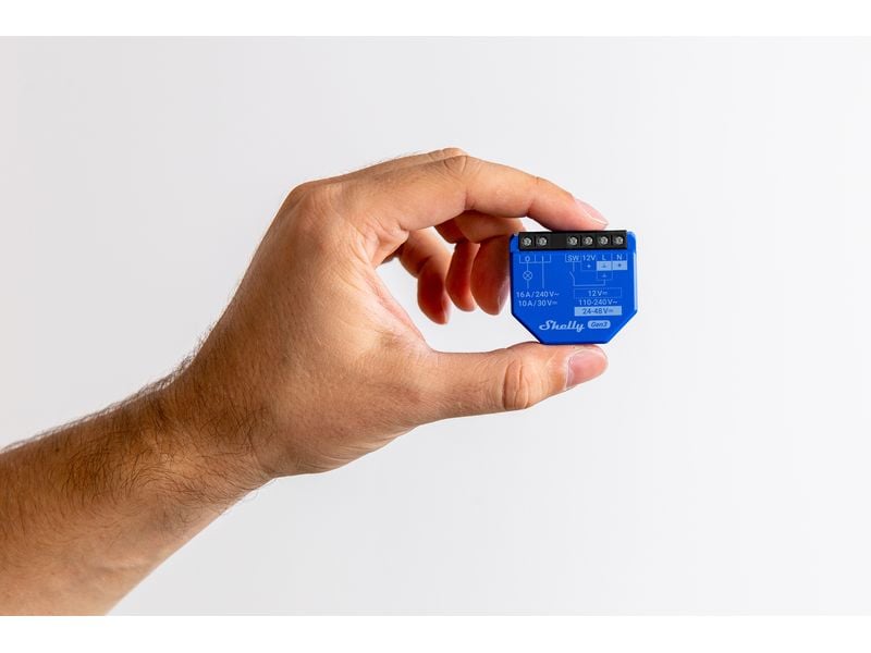 Shelly Smart Home Schaltaktor 1 Gen3 Wi-Fi-gesteuerter intelligenter Schalter