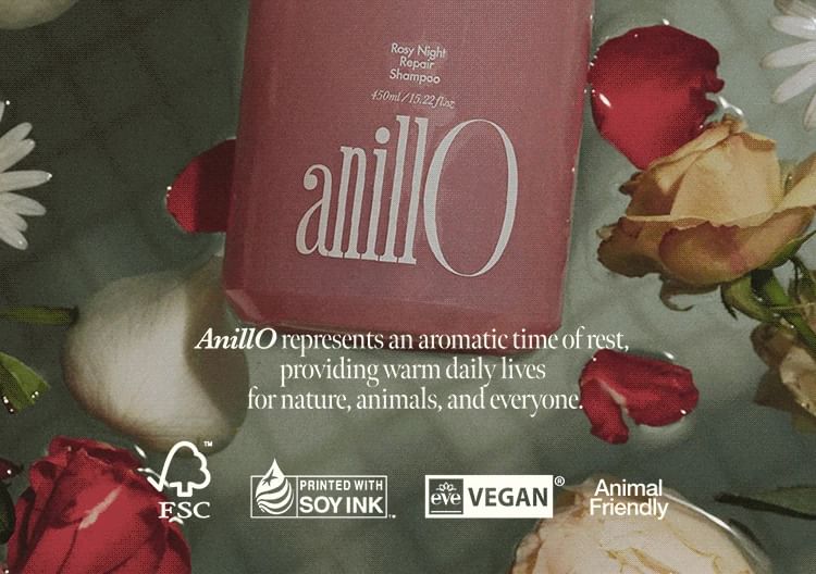 anillO - Rosy Night Repair Shampoo