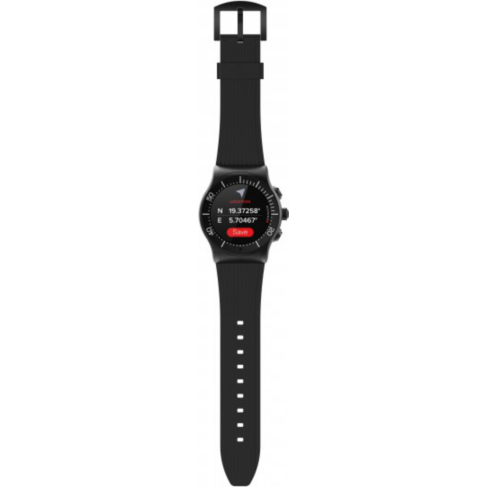 MYKRONOZ ZeSport Multisport GPS Smartwatch schwarz