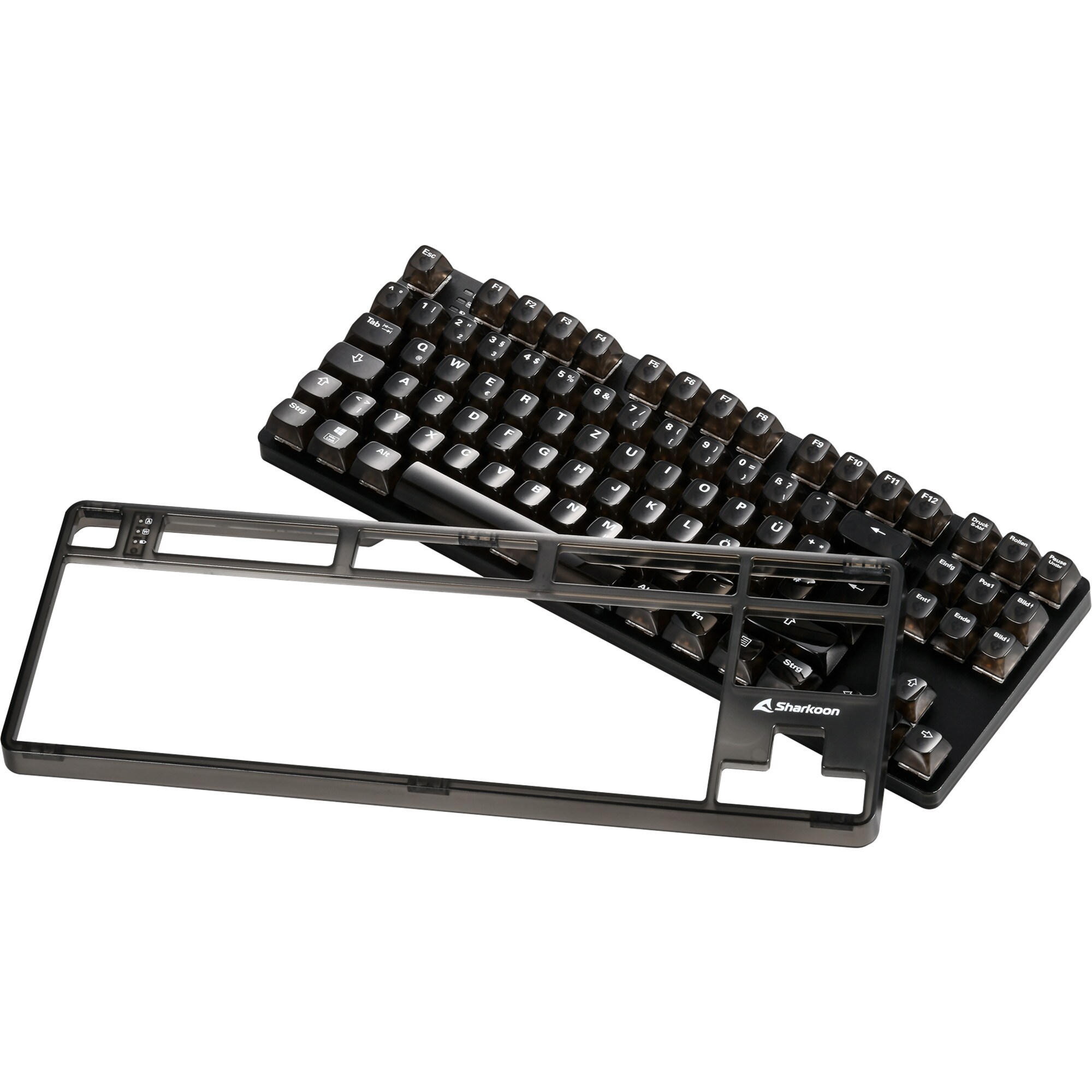Sharkoon Gaming-Tastatur Crystal Shark