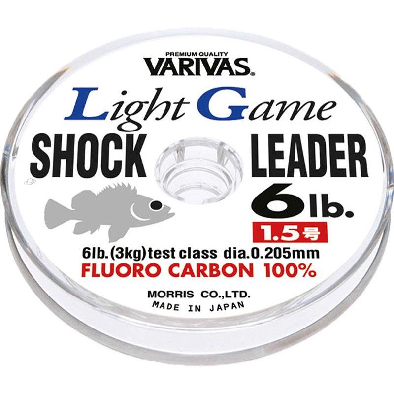 Fluorocarbone Mer Varivas Light Game Shock Leader Mebaru - 30M