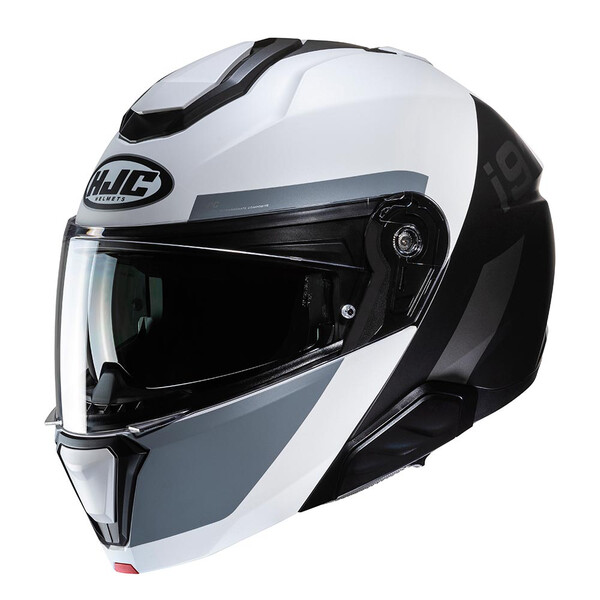 HJC - Casque i91 Bina MC5SF / Blanc / Gris / Noir / Mat