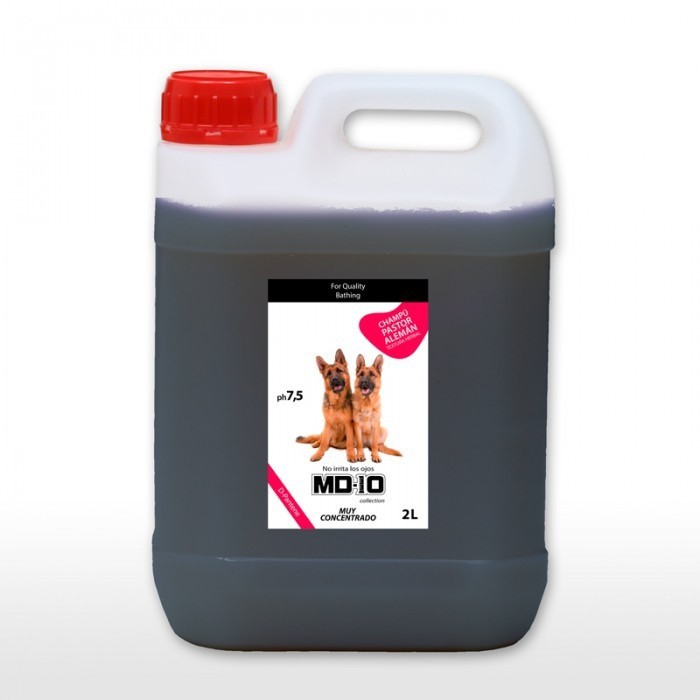 Shampoo com fragrância neutra para Pastores Alemães