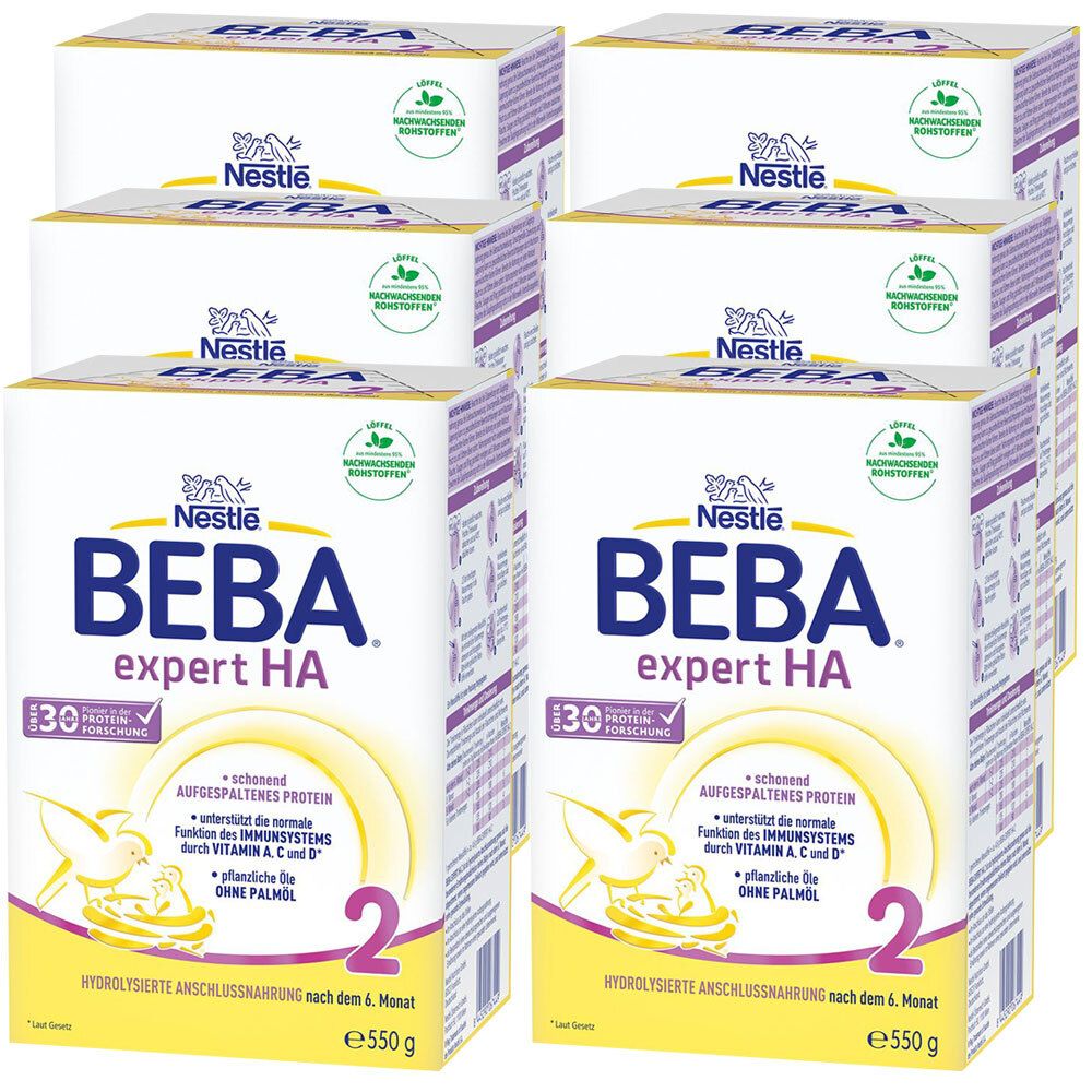 Nestlé Beba® Expert HA 2 Folgemilch ab dem 7. Monat