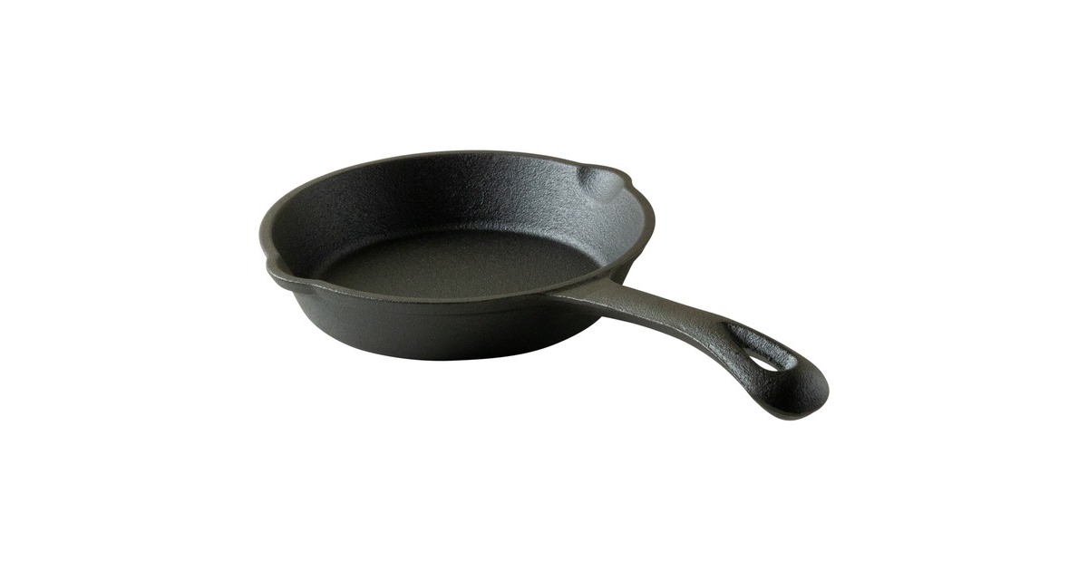 The WindmillSkillet S bak-/braadpan  (Zwart, Ø 17.5 cm)