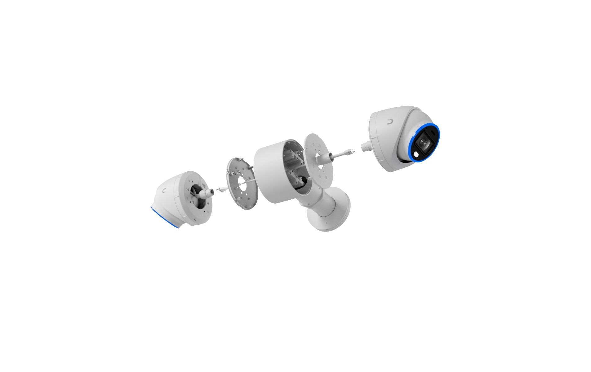 Kamerahalterung Camera Dual Mount Weiss 1 StückManipulationssichere, Rücken-an-Rücken-Halterung für zwei UniFi Bullet-, Dome- oder Turret-Kameras