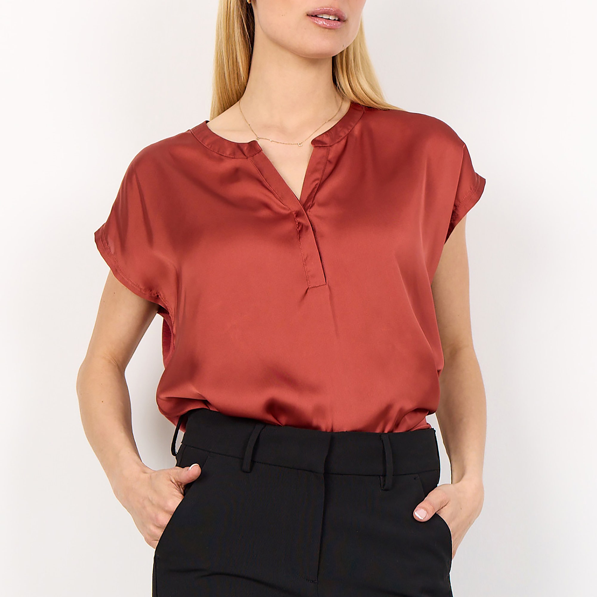 Blouse Femme rouge