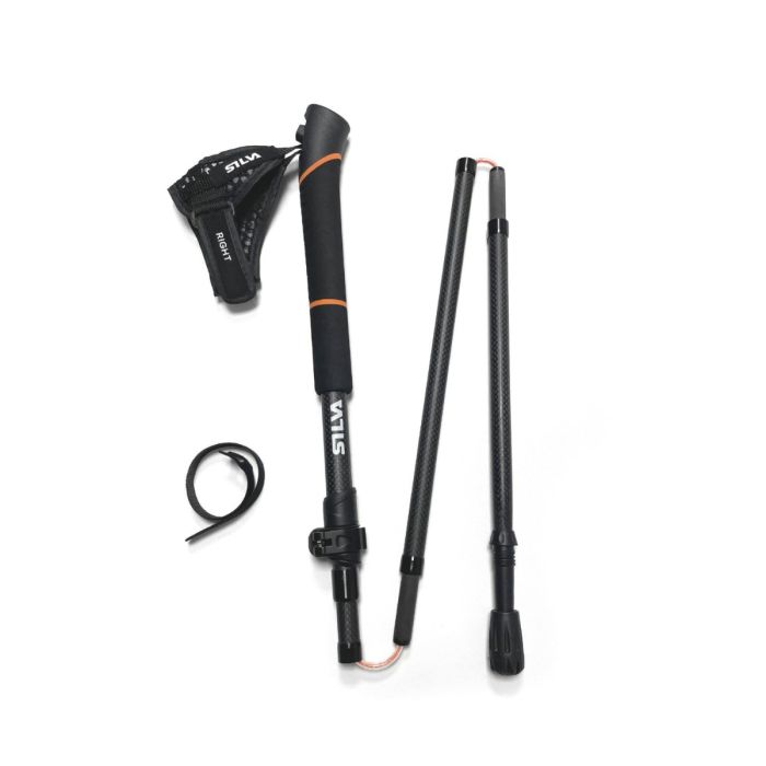 Silva Unisex Stave Running Poles Carbon Adjustable Sort