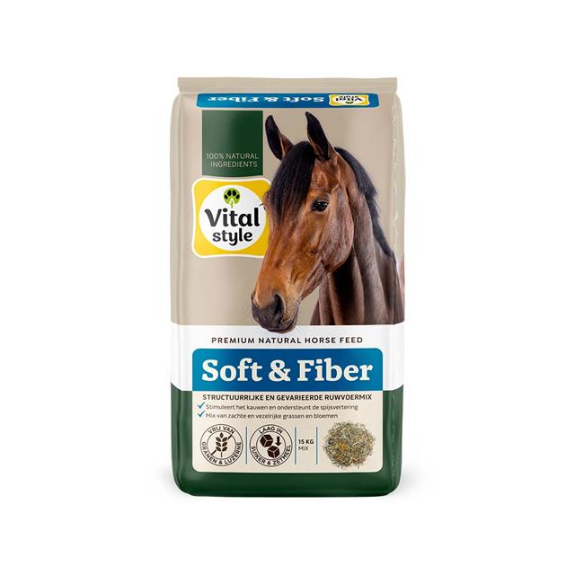VITALstyle Ruwvoermix Soft & Fiber 15kg