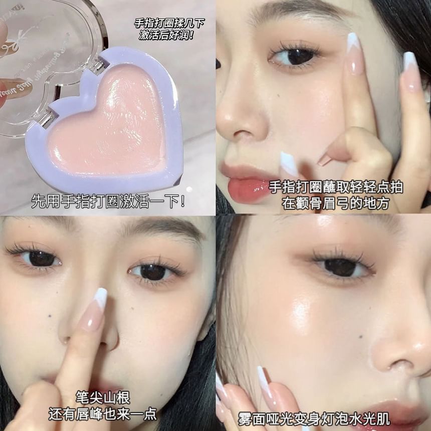 Cappuvini - Heart-Flipped Jelly Highlighter Balm - 2 kleuren