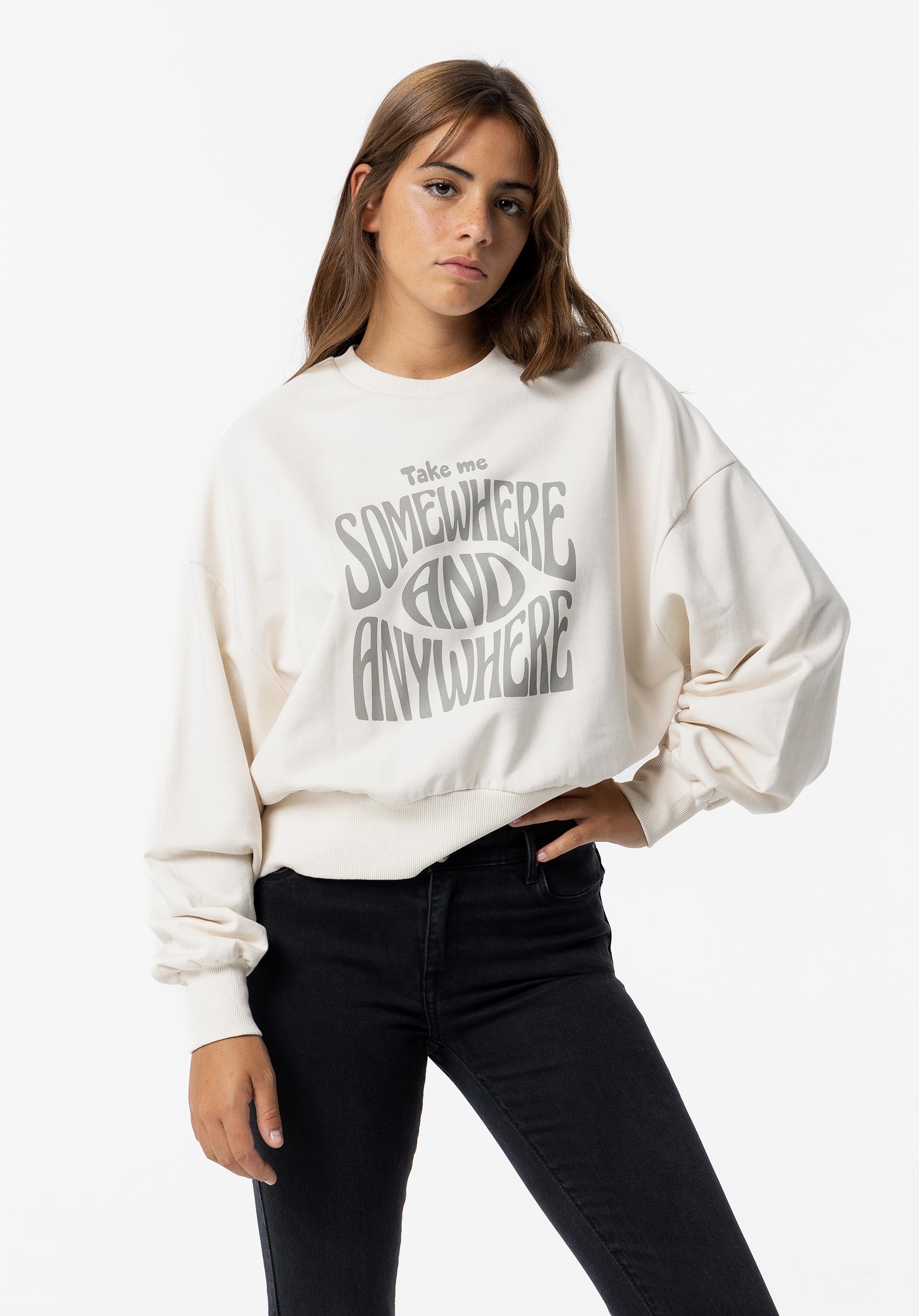 Sweatshirt com Mensagem