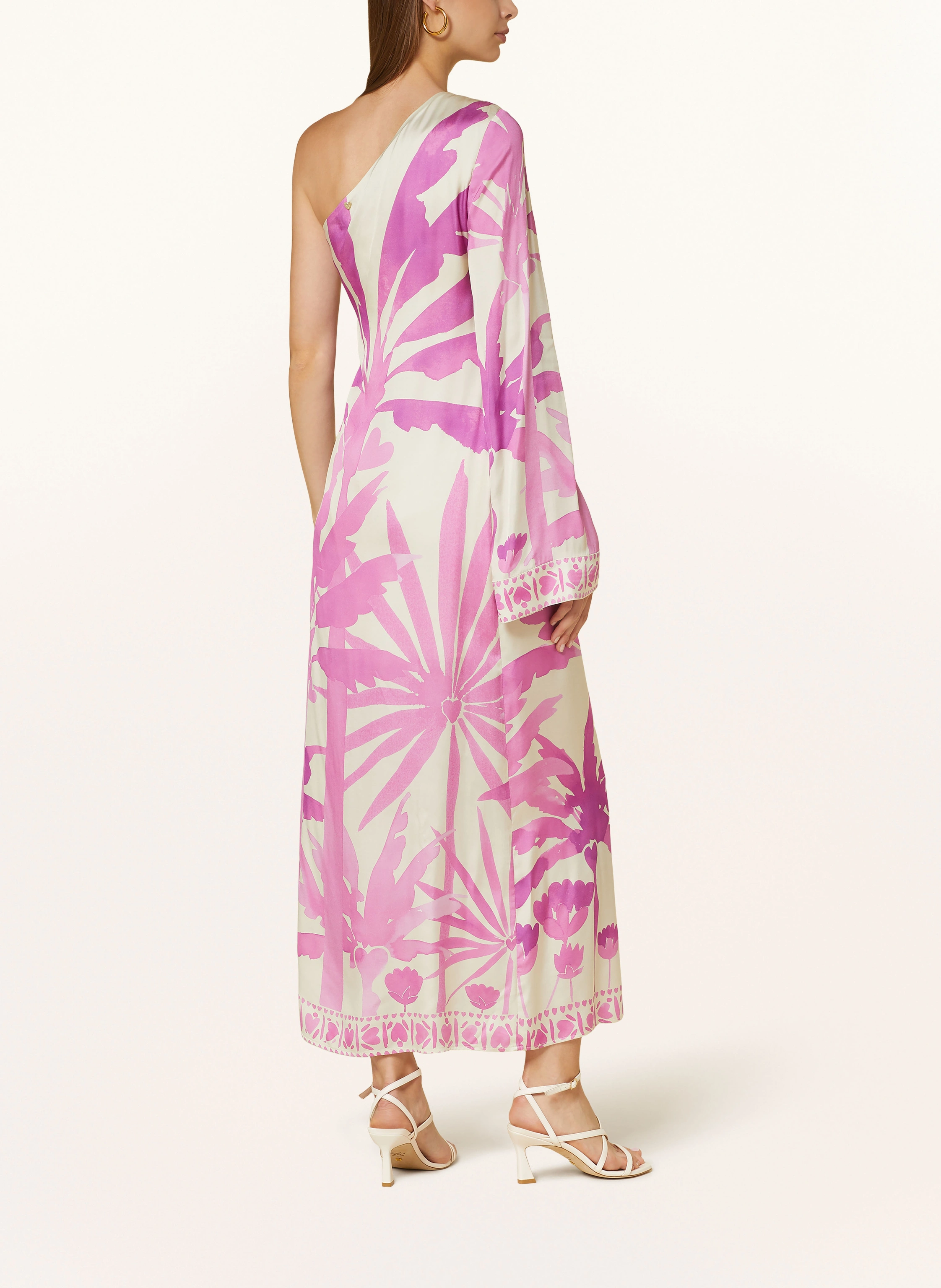 FABIENNE CHAPOT One-Shoulder-Kleid LUANA aus Satin