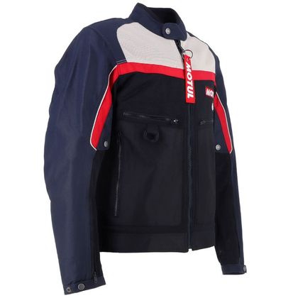 Blouson Helstons ATLAS AIR MOTUL - Bleu / Beige