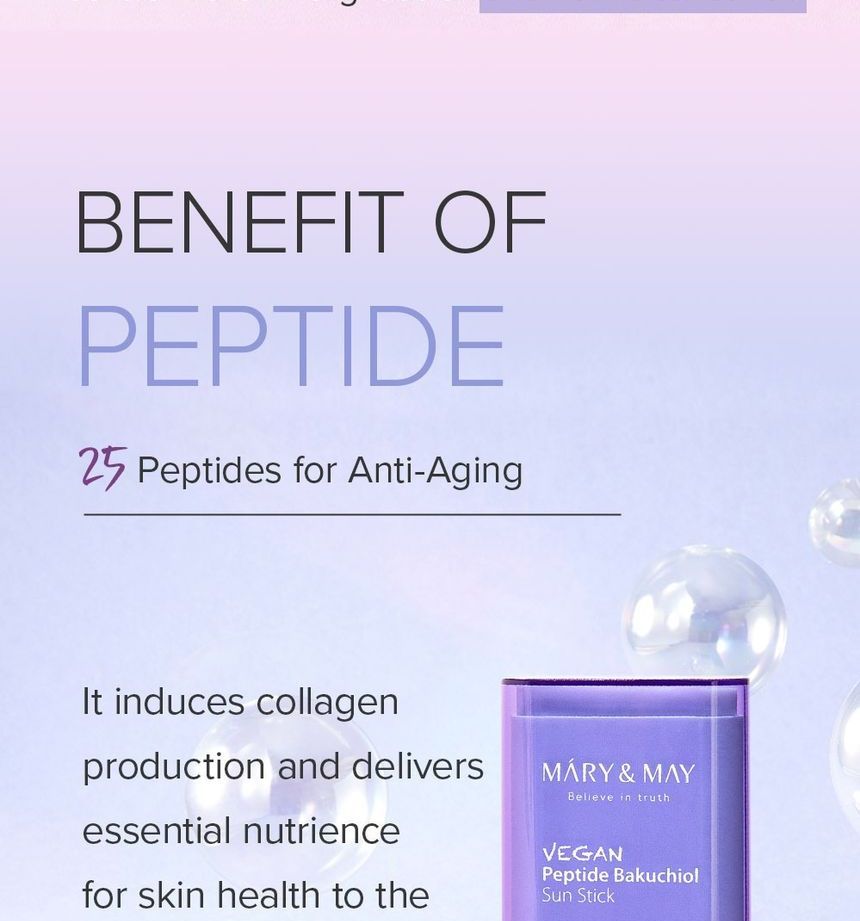 Mary&May - Vegan Peptide Bakuchiol Zonnebrandcrème