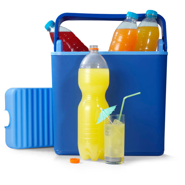 Connabride Koelbox - 26 liter - blauw/licht blauw