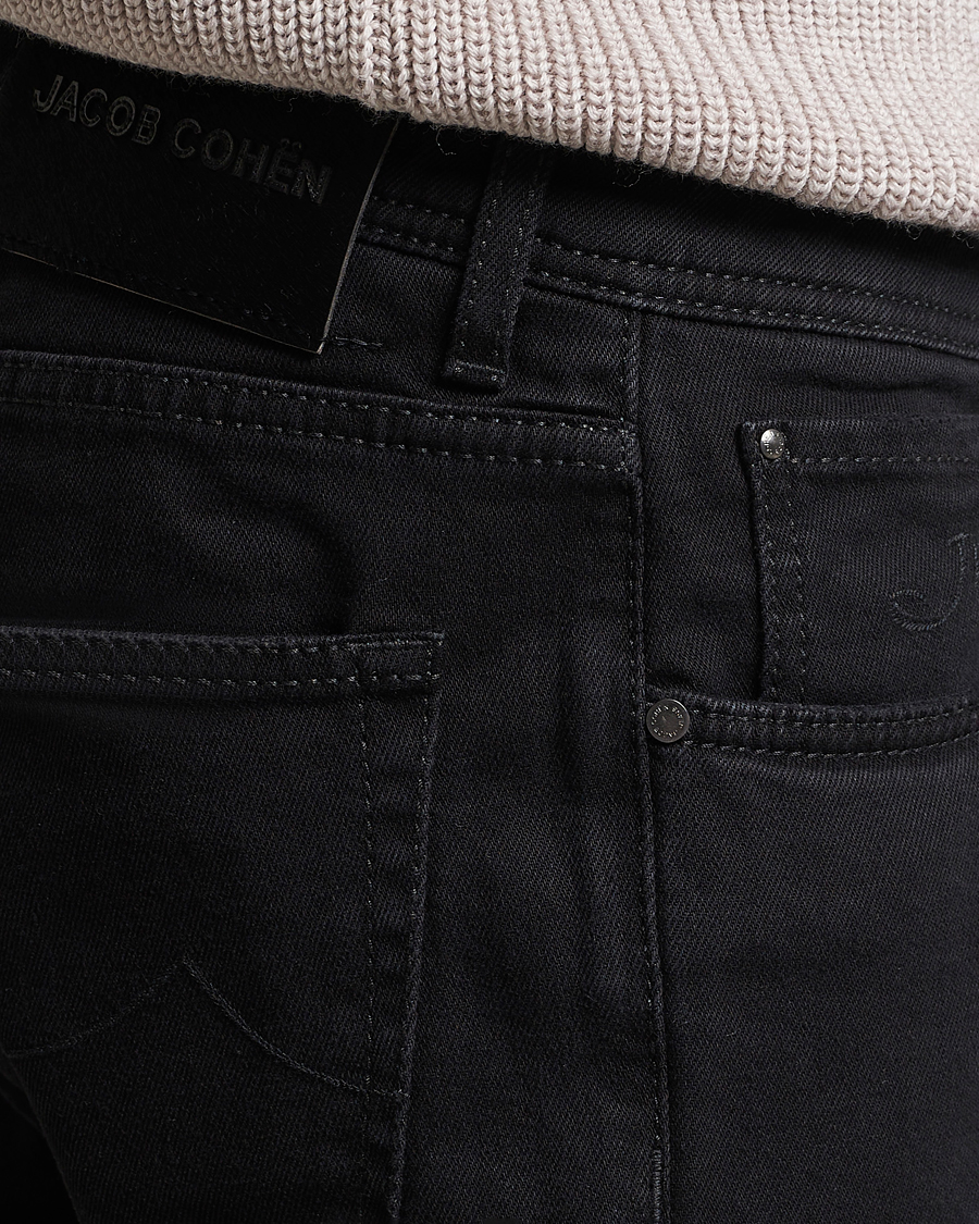 Jacob Cohën Nick 622 Slim Fit Stretch Jeans Black Dark Wash