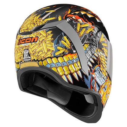Casque Icon AIRFORM - WARTHOG - Gris