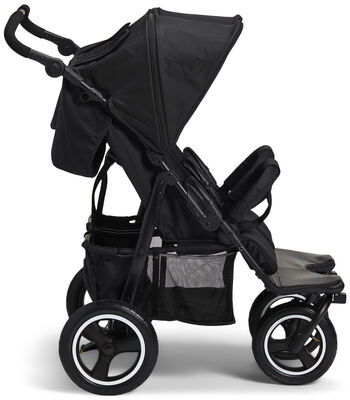 Beemoo Swing Søskenvogn, Black