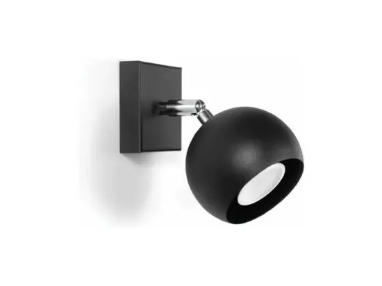 Sollux OCULARE 1 projecteur noir, GU10