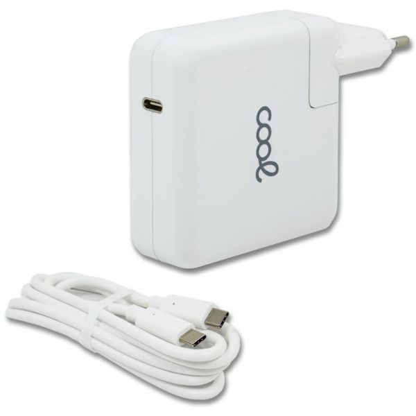 Cool Carregador Universal USB-C 61W para Apple MacBook 12/Air 13/Pro 13/iPad 12.9