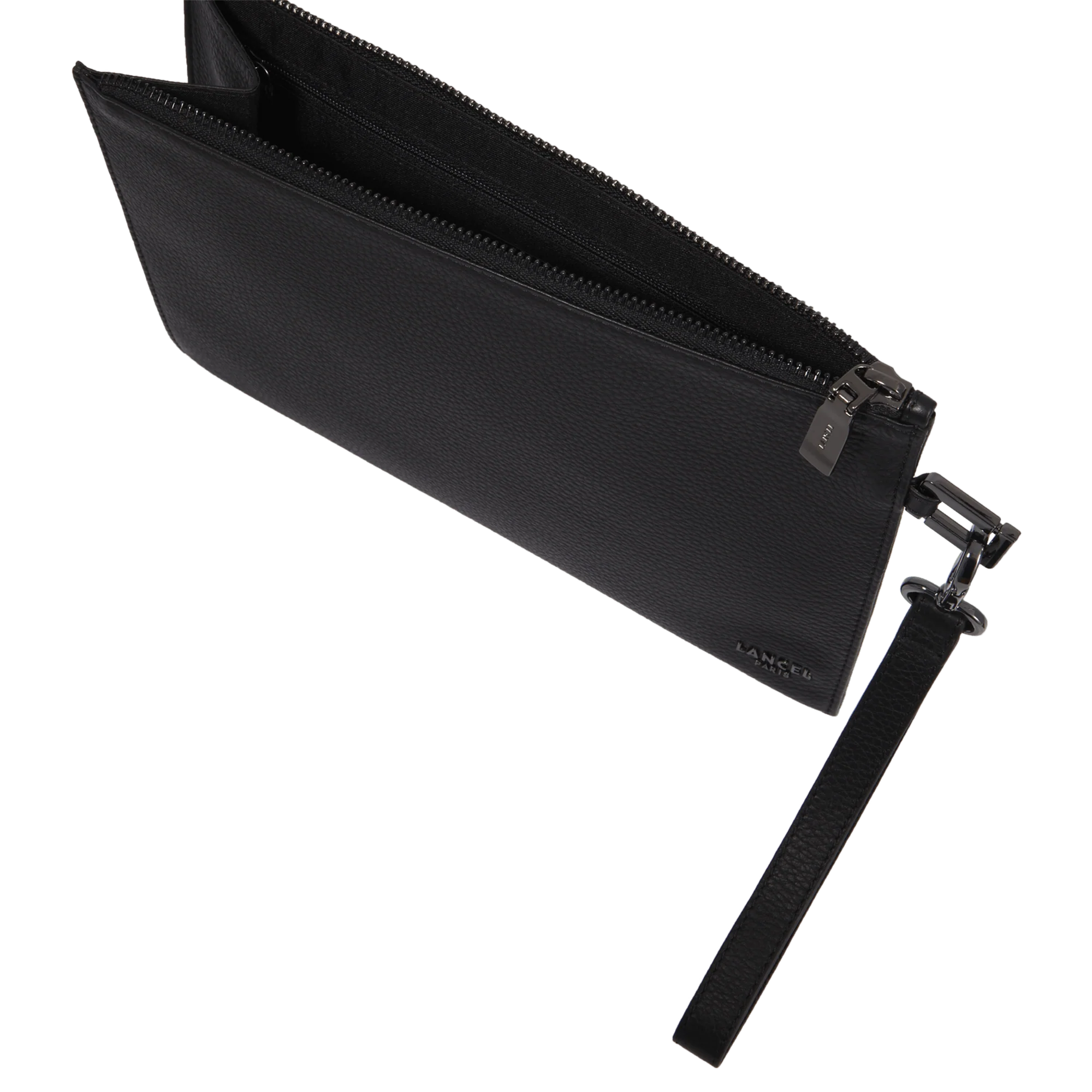 Ipad mini zipped pouch Come de Lancel-Noir