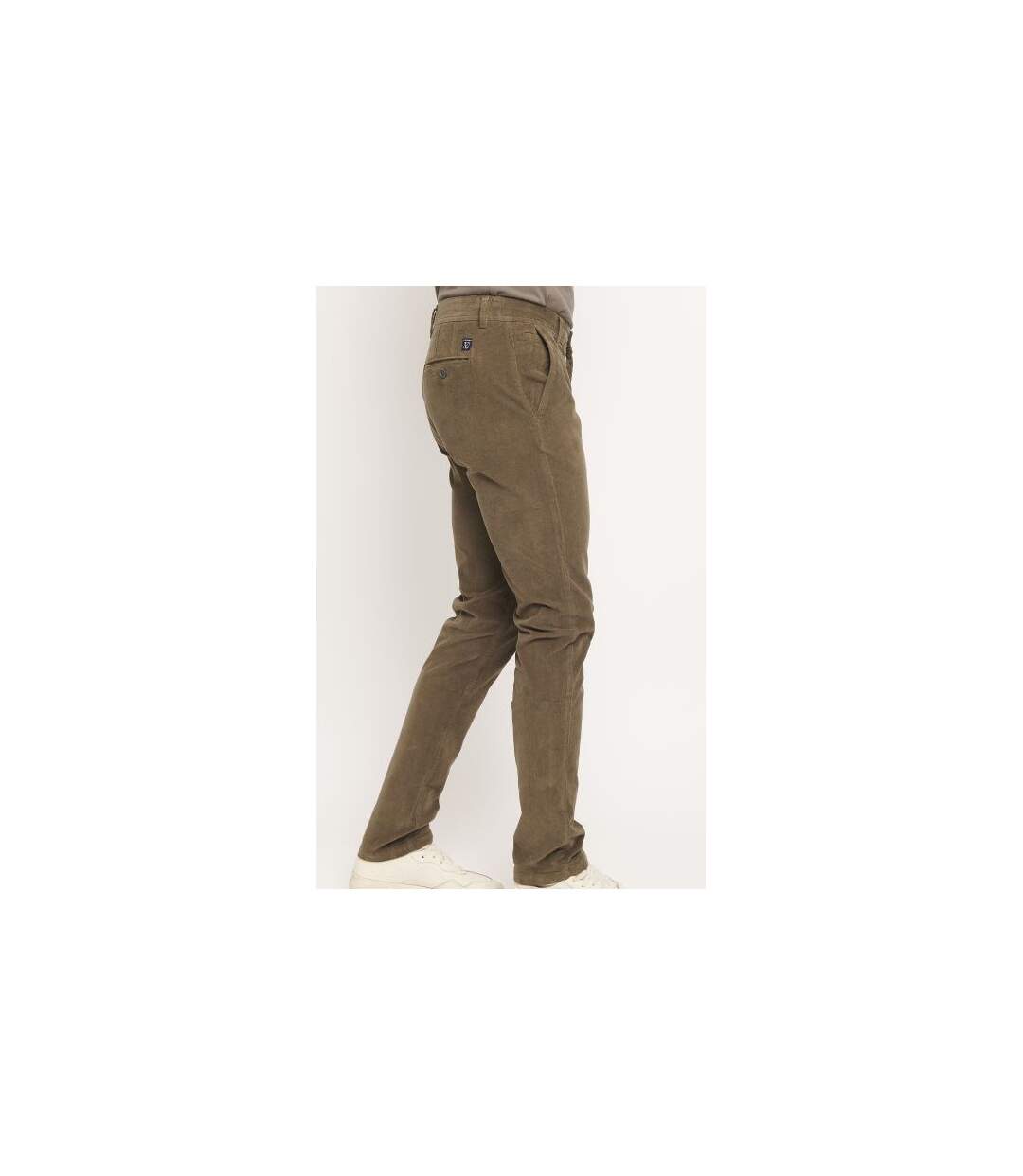 Pantalon chino velours cotelé