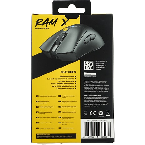 FIFTYSIXTY 5060 ramx trådløs mus