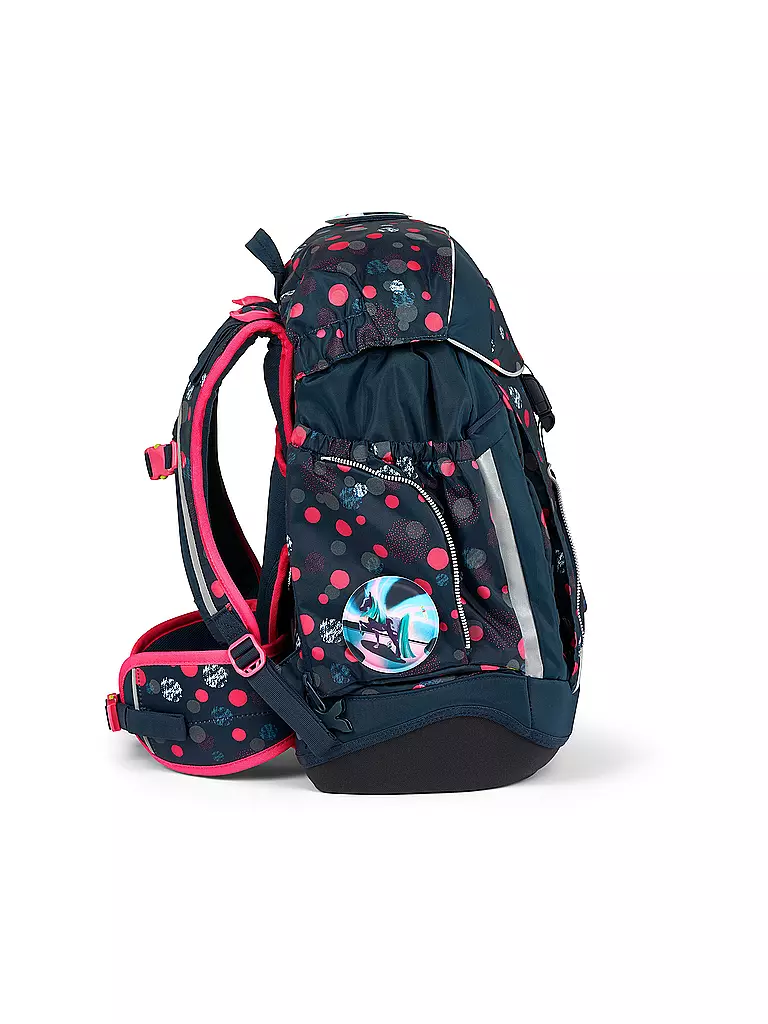 ERGOBAG Schultaschen Set 6tlg MAXI Reflex Glow - PhantBärsiewelt  dunkelblau