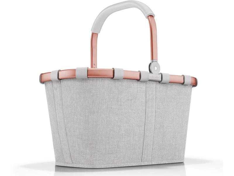 Reisenthel Einkaufskorb Carrybag Twist Sky Rose Stillvoller Einkaufskorb für den täglichen Einkauf
