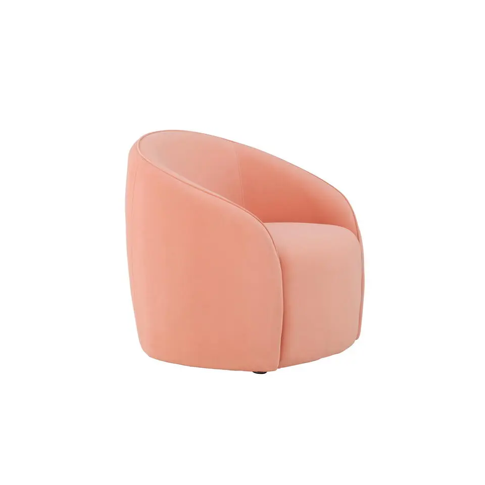 Fauteuil Roze Stof - 79x70x69cm - Neo