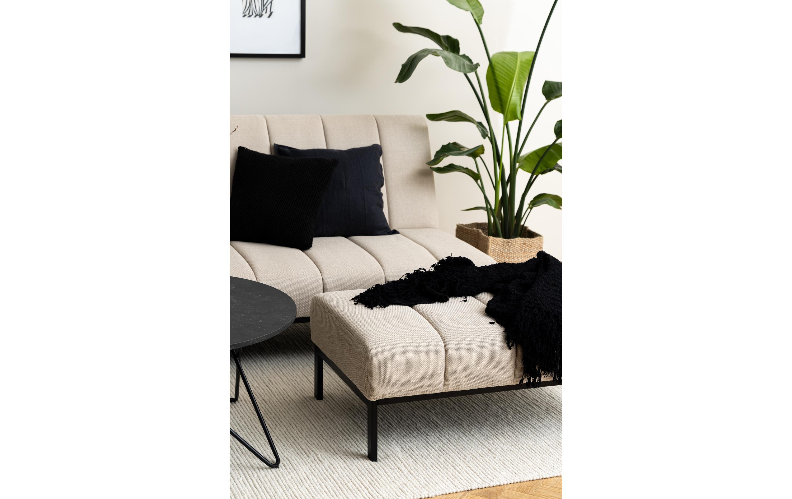 Sitzbank Caix 100 cm x 41 cm, Beige<br>Schlafzimmerbank