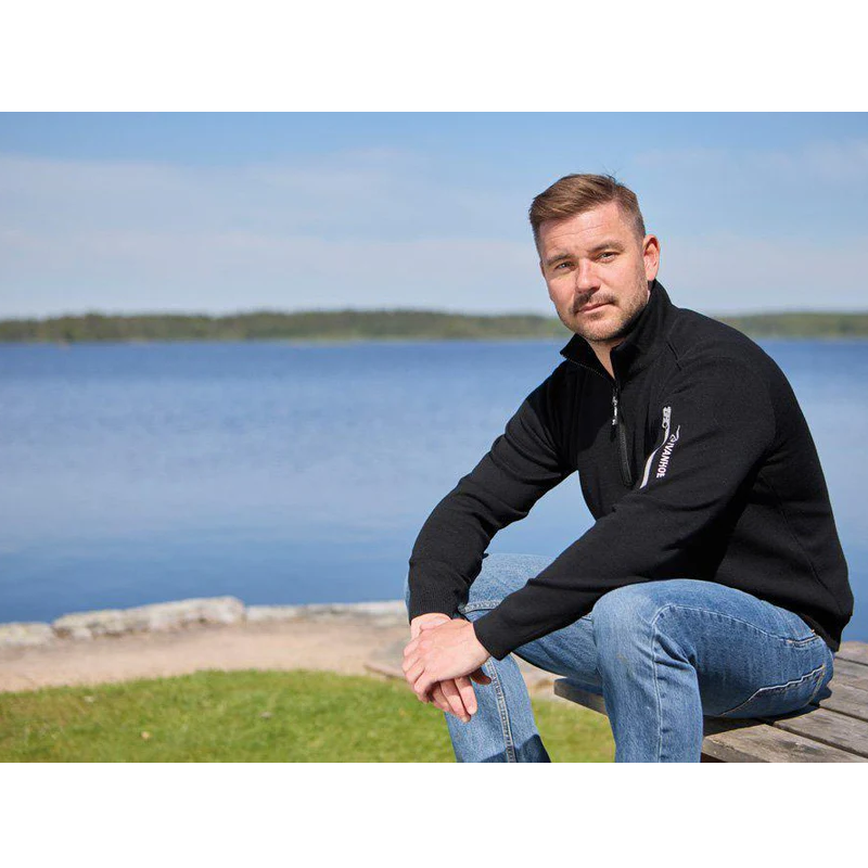 Ivanhoe Hadar Half Zip Windbreaker vest - Blue